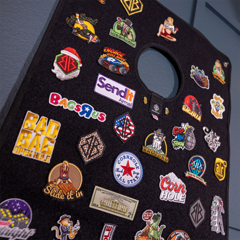 Cornhole Velcro Patch Board – Bags Boards
